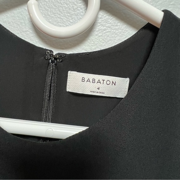 Aritzia Babaton Patricio Black Dress - Picture 3 of 6